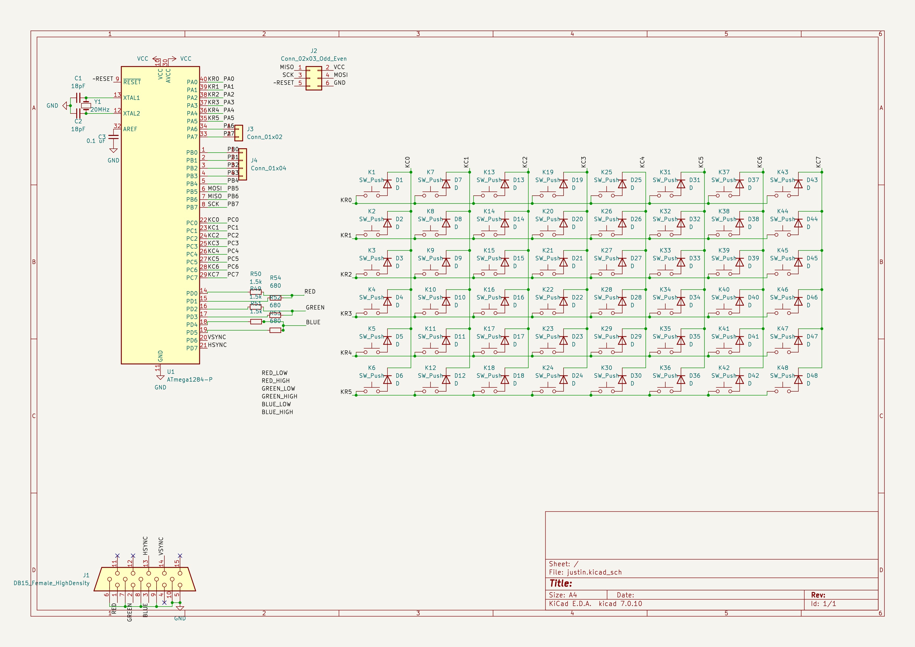 VGA Schematic